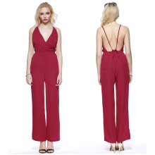 2015 Fashion Casual Ol Ladies Chiffon Jumpsuit Wholesale